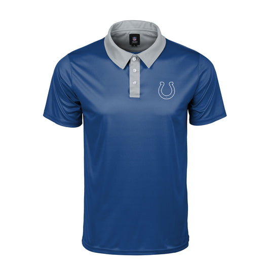 Indianapolis Colts NFL Mens Workday Warrior Polyester Polo